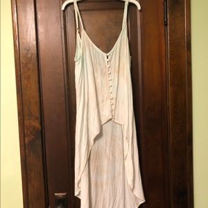 Tie Dyed High Low Shirt